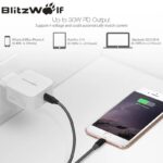 Blitzwolf 29watt Type C PD Charger [ BW - S10 ] EU plug - Black - Image 2