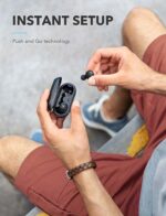 Anker Soundcore Liberty Neo Earbuds, Pumping Bass, IPX7 Waterproof, Bluetooth 5.0, Noise Isolation,Sports [A3906012] - Black - Image 4