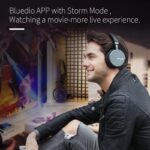 Bluedio V2 Smart Bluetooth Wireless Headsets Bass Gaming Noise Reduction Headphones - Black - Image 5