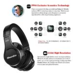 Bluedio U (UFO) PPS 8 Drivers High-End Bluetooth headphones Revolution/3D Sound Effect/Aluminum alloy build/Hi-Fi Rank wireless&wired Over-Ear headsets with carrying hard case Gift-package (Black) - Image 5
