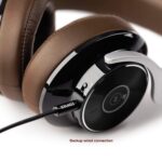 Edifier W855BT Bluetooth Headphones - Over-Ear Stereo Wireless Headphone with Microphone and Volume Control - Black - Image 3