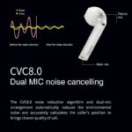 EDIFIER TWS200 TWS Earbuds Qualcomm aptX Wireless earphone Bluetooth 5.0 cVc Dual MIC Noise cancelling up to 24h playback time - White - Image 5