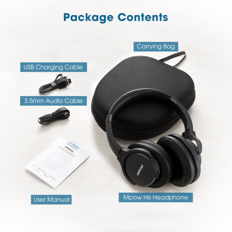 Mpow H6 Bluetooth Headphone Active Noise Cancelling Online Prices In Pakistan