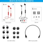 Edifier W200BT SE Bluetooth 5.0 in-Ear Sports Earphones, 7 Hours Playback,IPX5 Sweat and Water Resistant, CVC Noise Suppression, Multi-Point Support - Black - Image 4