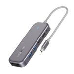 BlitzWolf BW-TH8 11 in 1 USB C Data Hub Type C 100W PD USB3.0 SD TF Card Reader 3.5mm Audio 4K HDMI VGA 1000M RJ45 for Laptop - Image 3