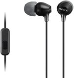 Sony MDREX15AP In-Ear Handsfree with Mic - Black - Image 2