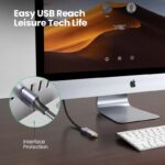 USB 3.0 Extension Cable Nylon Braided - 1 meter - Image 3