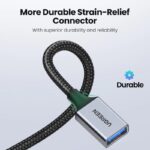 USB 3.0 Extension Cable Nylon Braided - 1 meter - Image 5