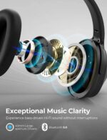 Mpow H12 Bluetooth ANC Headphone Hybrid Active Noise Canceling Wireless Headphones HiFi Sound Deep Bass 30H Playtime - Image 3