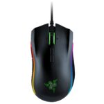 Razer Mamba Elite Wired Gaming Mouse: 16,000 DPI Optical Sensor - Chroma RGB Lighting - 9 Programmable Buttons - Mechanical Switches