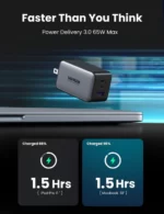 UGREEN 65W USB C Wall Charger - 3 Port GaN PD PPS Super Fast Charger Multiport Power Adapter - EU Plug - Image 5