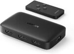 UGREEN HDMI Switch 3 in 1 Out 4K HDMI Switcher Splitter, HDMI Switch Box Hub with Remote Supports 4K 30Hz HD 3D 1080P, Monitor Switch.