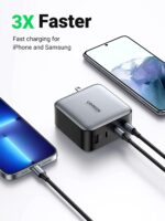 UGREEN 100W Gan Charger USB C - 4 Port GaN PD Fast Charger USB-C Power Adapter - EU Plug - Image 5
