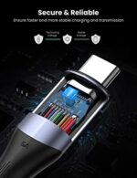 UGREEN USB-C to USB-C Cable 100W Power Delivery USB C 3.1 Gen 2 10Gbps 4K Video – 1M - Image 3