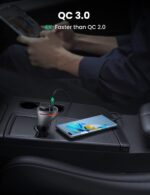 UGREEN Car Cigarette Lighter Splitter 84W - USB Car Phone Charger PD Charging, Cigarette Lighter Adapter 12V/24V. - Image 3