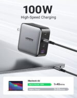UGREEN 100W Gan Charger USB C - 4 Port GaN PD Fast Charger USB-C Power Adapter - EU Plug - Image 6