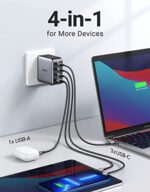UGREEN 100W Gan Charger USB C - 4 Port GaN PD Fast Charger USB-C Power Adapter - EU Plug - Image 2