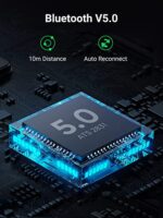 UGREEN Bluetooth 5.0 Transmitter and Receiver 2 in 1 Wireless 3.5mm Bluetooth Adapter, Dual Devices Simultaneously - Black - Image 5