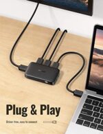 UGREEN HDMI Switch 3 in 1 Out 4K HDMI Switcher Splitter, HDMI Switch Box Hub with Remote Supports 4K 30Hz HD 3D 1080P, Monitor Switch. - Image 3