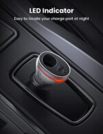 UGREEN Car Cigarette Lighter Splitter 84W - USB Car Phone Charger PD Charging, Cigarette Lighter Adapter 12V/24V. - Image 2