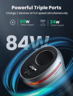 UGREEN Car Cigarette Lighter Splitter 84W - USB Car Phone Charger PD Charging, Cigarette Lighter Adapter 12V/24V. - Image 4