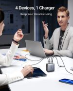 UGREEN 100W Gan Charger USB C - 4 Port GaN PD Fast Charger USB-C Power Adapter - EU Plug - Image 4