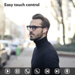 QCY T13 Touch Control 4 Microphones ENC Wireless Earbuds - Black - Image 6
