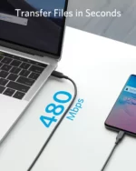 Anker Powerline III USB C to USB C 100W Charger Cable 2.0, 6ft - Black [A8856] - Image 4