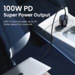 UGREEN 130W Car Charger 2 USB-C & 1 USB-A Ports - Supports PD3.0/2.0，QC4.0/3.0，Huawei SCP/FCP , Galaxy AFC - Image 2
