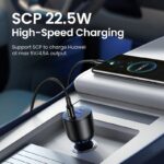 UGREEN 130W Car Charger 2 USB-C & 1 USB-A Ports - Supports PD3.0/2.0，QC4.0/3.0，Huawei SCP/FCP , Galaxy AFC - Image 4