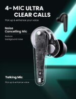 Ugreen HiTune T1 True Wireless Earbuds - Black - Image 3